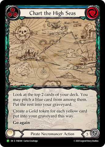 Chart the High Seas [FAB344] (Promo)  Rainbow Foil
