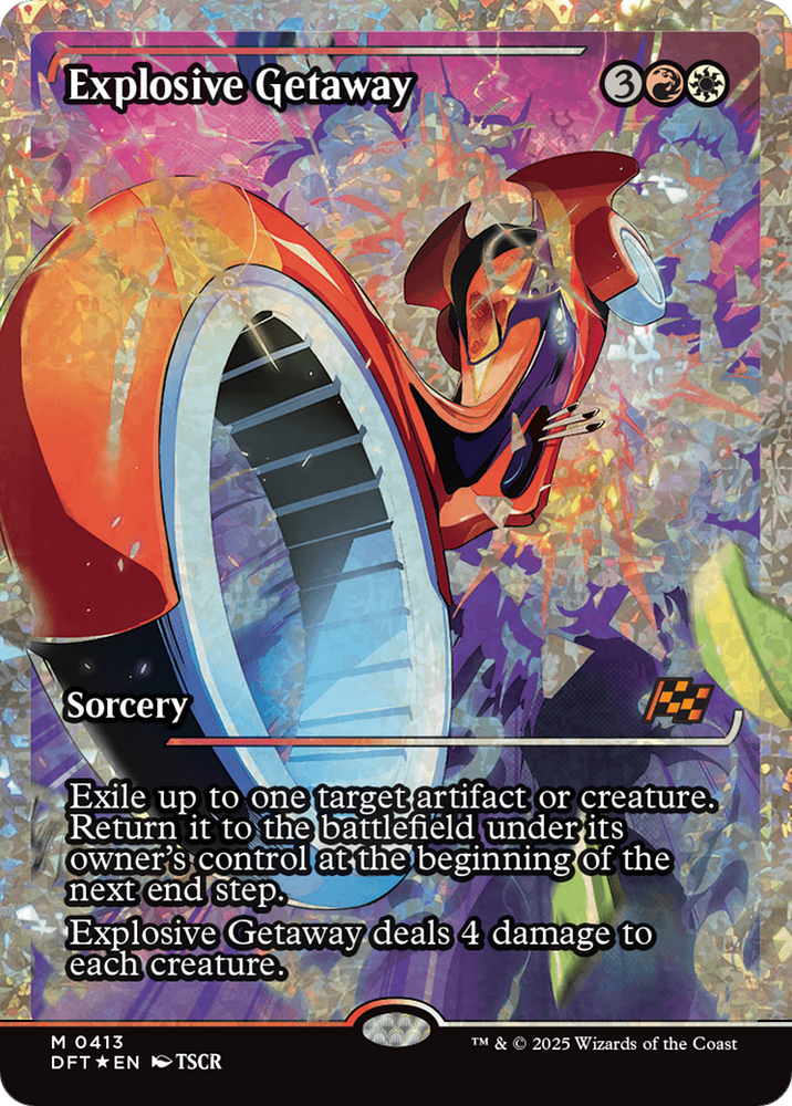 Explosive Getaway (Promo Pack) [Aetherdrift Promos]