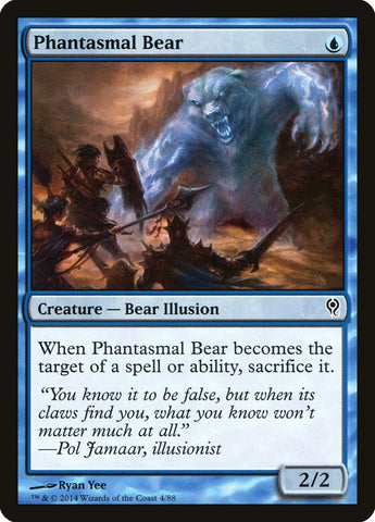 Phantasmal Bear [Duel Decks: Jace vs. Vraska]