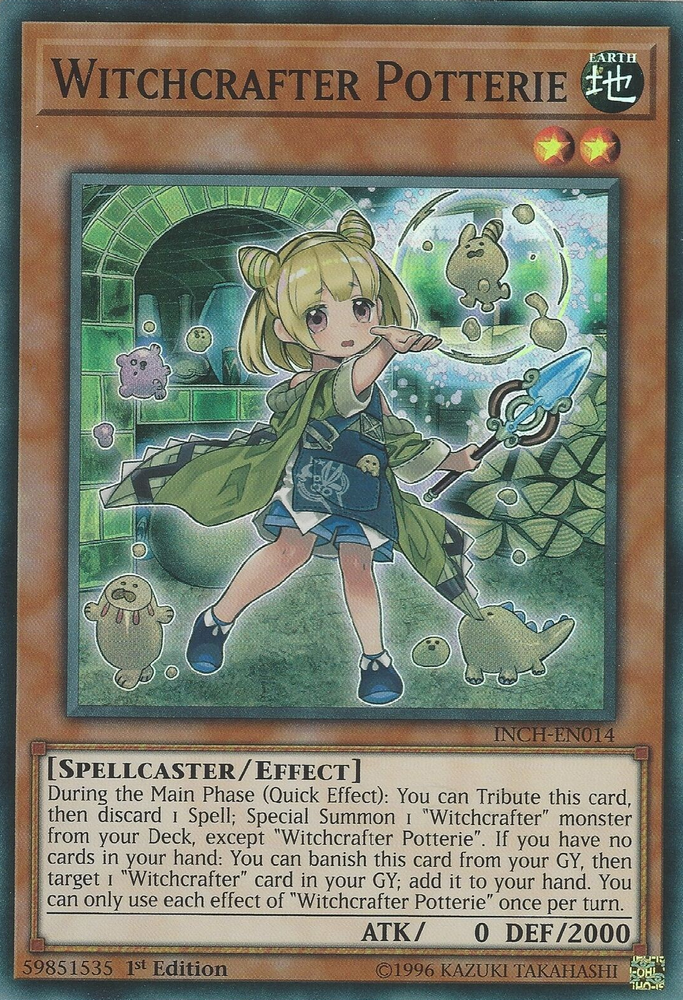 Witchcrafter Potterie [INCH-EN014] Super Rare