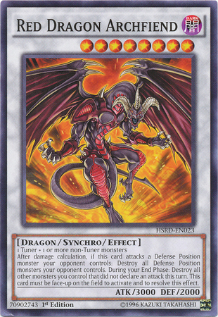 Red Dragon Archfiend [HSRD-EN023] Common