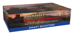 Commander Legends: Battle for Baldur's Gate - Draft Booster Display