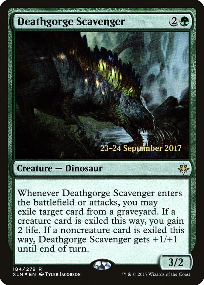 Deathgorge Scavenger [Ixalan Prerelease Promos]