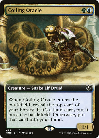 Coiling Oracle (Extended) [Commander Legends]