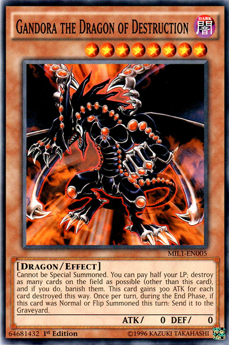 Gandora the Dragon of Destruction [MIL1-EN005] Common