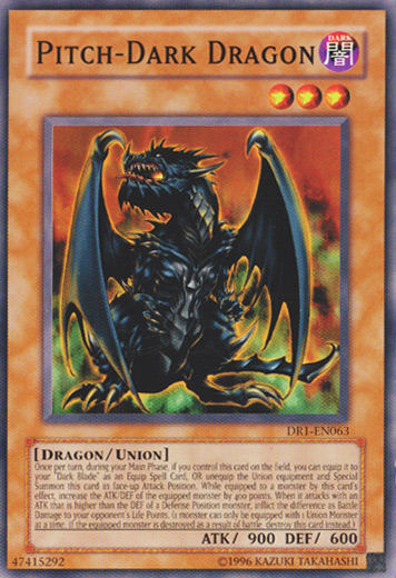 Pitch-Dark Dragon [DR1-EN063] Common
