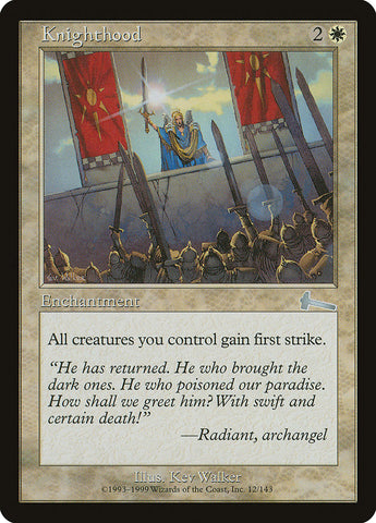 Knighthood [Urza's Legacy]