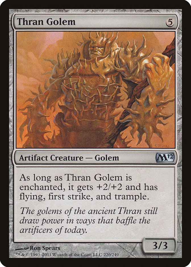 Thran Golem [Magic 2012]