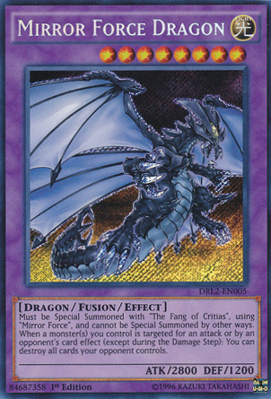 Mirror Force Dragon [DRL2-EN005] Secret Rare