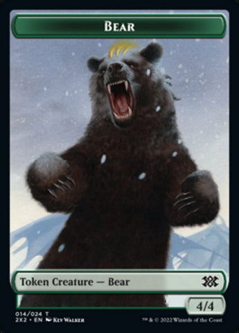 Bear Token [Double Masters 2022 Tokens]