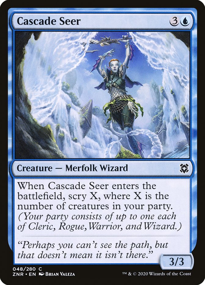 Cascade Seer [Zendikar Rising]