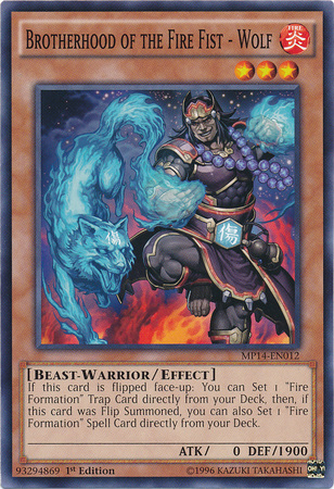 Brotherhood of the Fire Fist - Wolf [MP14-EN012] Common