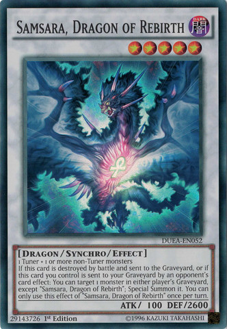 Samsara, Dragon of Rebirth [DUEA-EN052] Super Rare