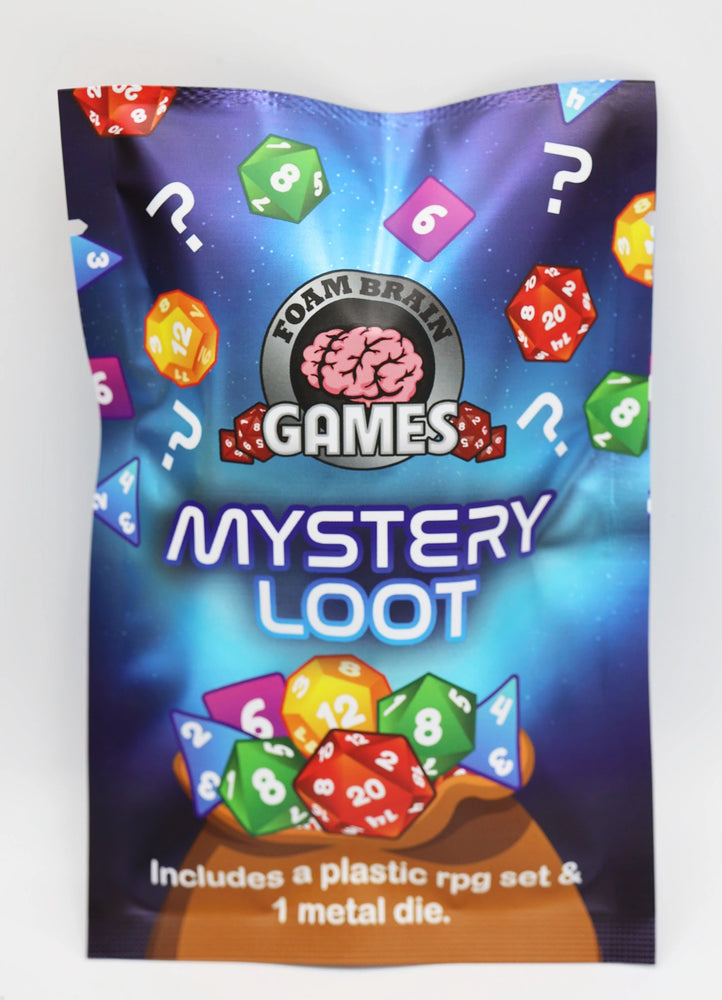 Foam Brain Games: Mystery Loot Blue Bag